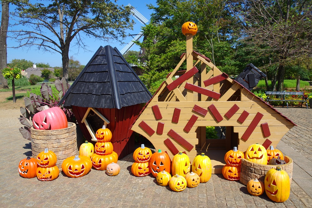 ハロウィン装飾の写真