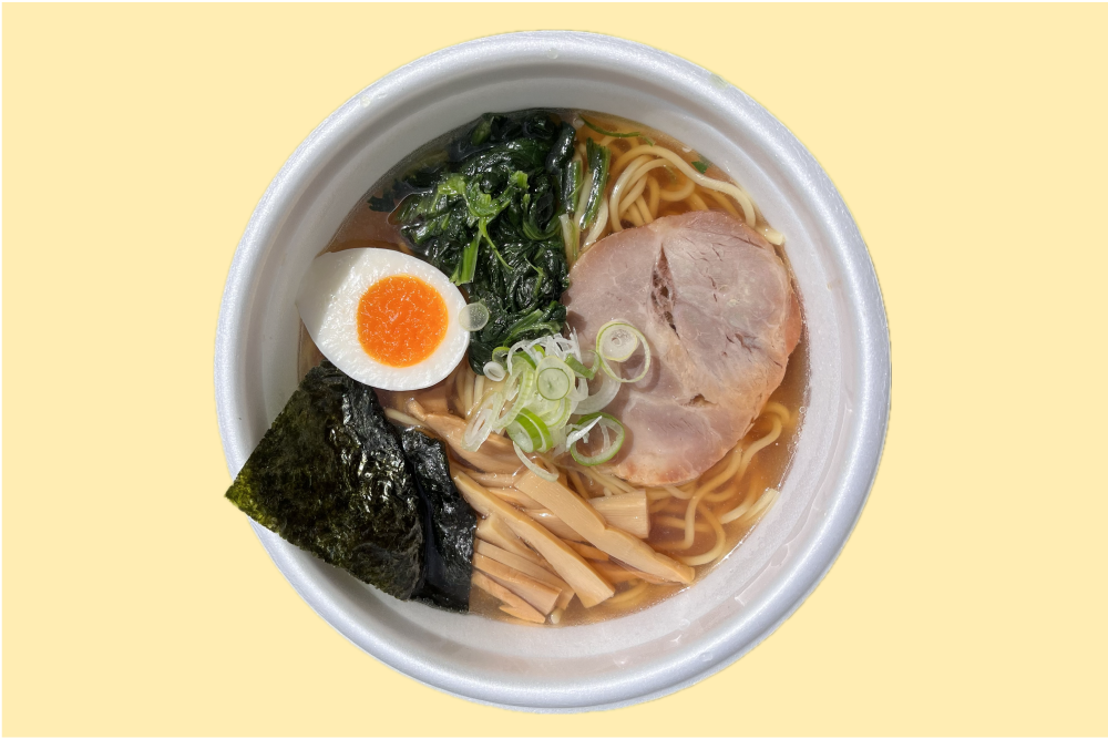 醤油ラーメンが写っている画像