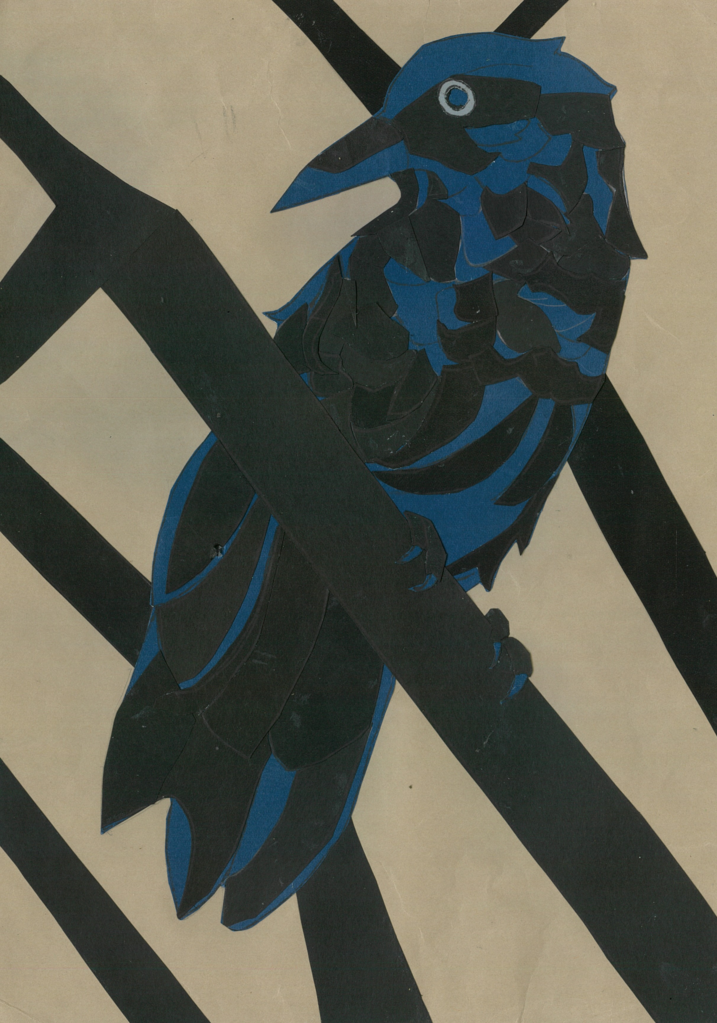 ひとりぽっちのカラス