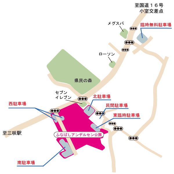 駐車場案内図