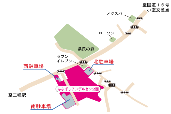 駐車場案内図