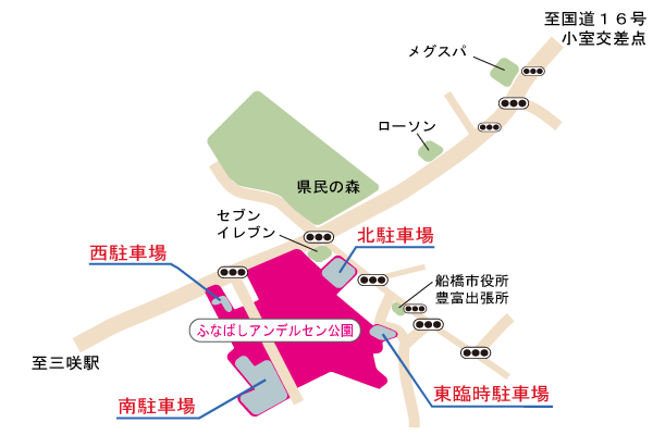駐車場案内図